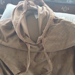 COPY - No Boundaries brown orange size M cropped hoodie sweatshirt